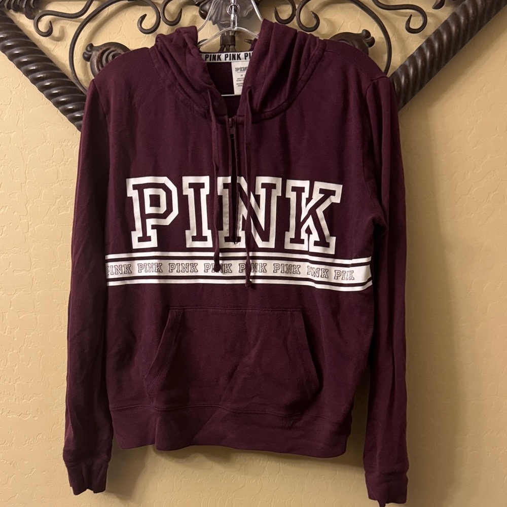 PINK Victoria's Secret Burgundy Sweatshirt